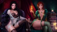 The Witcher (Lingerie Yennefer and Triss)